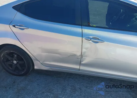 2012 Hyundai Elantra Limited (Ulsan Plant) z USA, uszkodzony, nr VIN KMHDH4AE0CU477015